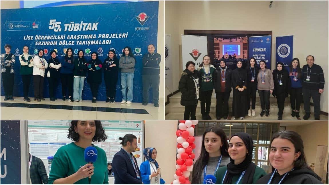 Öğrencilerimiz Tübitak 2204-A Erzurum Bölge Finalleri Sunumlarını Tamamladı